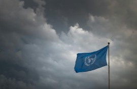 The United Nations said a record 383 aid workers were killed in 2024, including 181 in the Gaza Strip