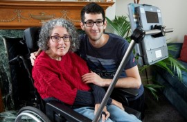 Sarah Ezekiel's son Eric grew up never knowing how his mother had once spoken