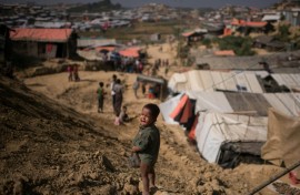 Refugees receive a ration card worth about $12 a month, enough for rice but not nutritious food