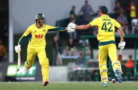 Australia's Travis Head hit a century in the 3rd one-day international against South Africa