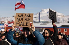 Trump's vows to take over Greenland have sparked protests