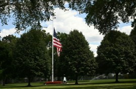 President Donald Trump ordered flags to be lowered in respect to the victims of the Minneapolis shooting