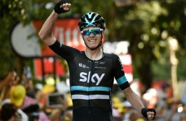 Britain's Chris Froome won four Tour de France titles
