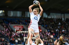 England captain Zoe Aldcroft will miss the hosts' Women's Rugby World Cup match against Samoa with a knee injury