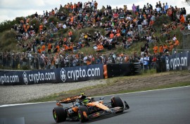 Norris set the early pace at the Dutch GP