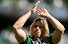 Scrum half Faf de Klerk has made just two appearances off the bench for the Springboks this season