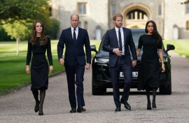 Meghan last visited the UK when queen Elizabeth II died