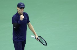 Jannik Sinner joined an elite club by making all four Grand Slam finals this year