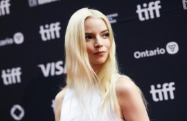 US actress Anya Taylor-Joy attends the premiere of "Sacrifice" at the Princess of Whales theatre during the Toronto International Film Festival