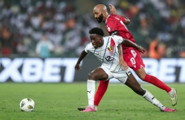Equatorial Guinea captain Emilio Nsue (R) was barred from 2026 World Cup qualifying, then reinstated.