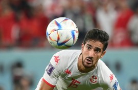 Mohamed Ali Ben Romdhane scored to clinch a place at the 2026 World Cup for Tunisia.