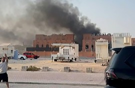 Smoke billows over Doha after Israeli air strikes target Hamas leaders based in the capital of Qatar, a key US ally.
