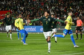 Miguel Terceros scored the goal which took Bolivia to the World Cup play-offs