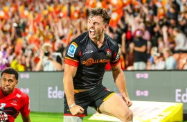 Leroy Carter starred in his maiden Super Rugby season with Waikato Chiefs, scoring nine tries