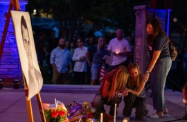 Charlie Kirk was speaking on the campus of Utah Valley University when he was shot