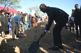 President Boko approved the burial of a San elder on his ancestral land last year, ending a long legal battle