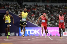 Jamaica's Kishane Thompson is one of the 100m favourites