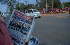 Around 60 percent of the 7.2 million voters registered in Malawi are aged under 35