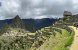 Machu Picchu receives some 4,500 visitors on average each day, many of them foreigners