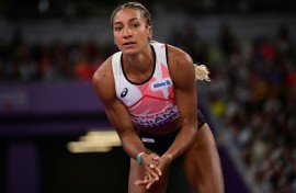 An unhappy Nafissatou Thiam dropped out of the heptathlon at the world championships