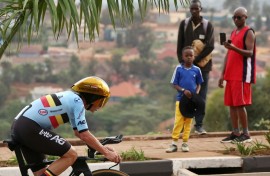 Remco Evenepoel's latest success came a year after pulling off a spectacular double at the 2024 Paris Olympic Games