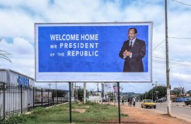 President Paul Biya's office said he had travelled again to Switzerland