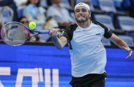 Taylor Fritz beat Portugal's Nuno Borges at the Japan Open on Friday