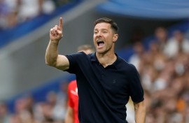 Real Madrid's Spanish coach Xabi Alonso is hoping his players keep their feet on the ground this season, he said before the derby clash against Atletico Madrid
