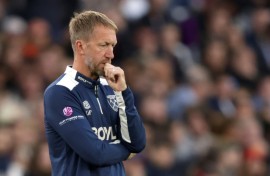 West Ham's English head coach Graham Potter