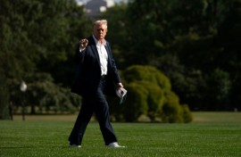 US President Donald Trump said he had authorized 'Full Force' to be used, without explaining what he meant