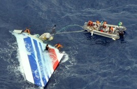 All 228 people on board flight AF447 died in the crash