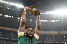 South Africa are the defending Rugby World Cup champions