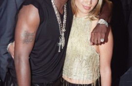 Sean Combs (L) and singer/actress Jennifer Lopez (R), seen in 1999, were romantically linked