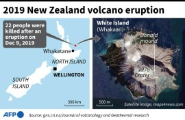 2019 New Zealand volcano eruption