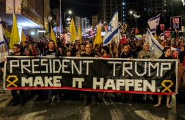 Demonstrators in Jerusalem call for an end to war in Gaza and the return of the hostages as Israel, Hamas and the US prepare for talks in Cairo