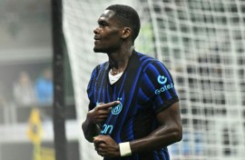 Ange-Yoan Bonny scored one and created three goals in Inter Milan's 4-1 thumping of Cremonese