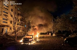 President Volodymyr Zelensky said the overnight attack saw over 50 missiles and about 500 attack drones fired at his country