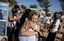 At 6:29 am, the precise time when Hamas launched its unprecedented attack, those gathered held a minute of silence