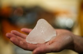 One study is looking at extracted ice cores to understand past climates