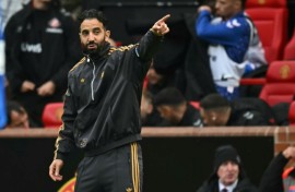 Manchester United boss Ruben Amorim