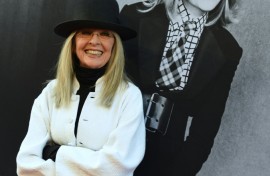 Actress Diane Keaton was honored with an AFI Life Achievement Award in 2017