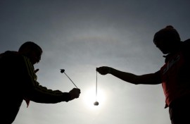 Conkers is a traditional game in Britain
