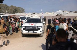 Militants have handed over 20 living hostages