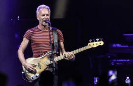 Sting is still performing in his musical about his hometown in northeast England, "The Last Ship"