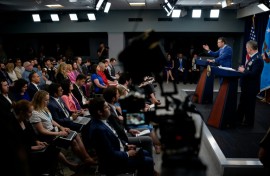 The Defense Department has restricted media access inside the Pentagon, forced some outlets to vacate offices in the building and drastically reduced the number of briefings for journalists.