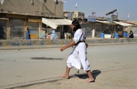 Residents in Spin Boldak in Afghanistan's southwest described scenes of "total chaos" when fresh border clashes with Pakistan broke out