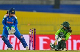 A key clash between arch-rivals India and Pakistan on October 5 in Colombo became the most-watched women's international match ever with 28.4 million viewers