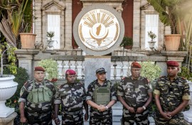 Colonel Michael Randrianirina and the CAPSAT unit announced at the presidential palace Tuesday that they had assumed power
