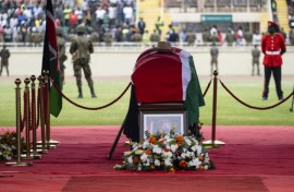 Odinga received a state funeral in Nairobi on Friday