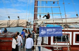 Participants on board include Muslims, Orthodox Christians, Catholics and those without religion